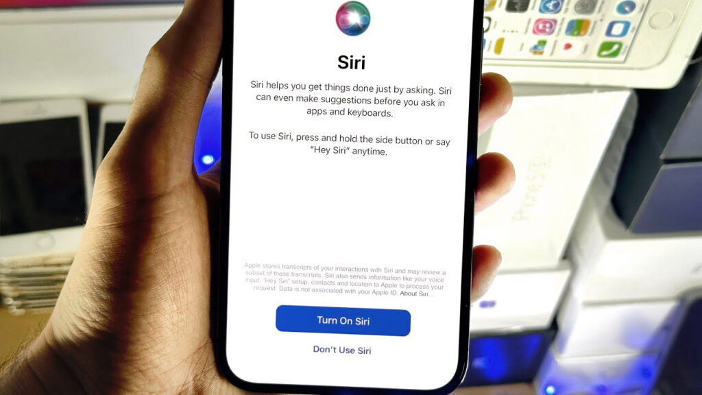 Activate Siri on iPhone 14